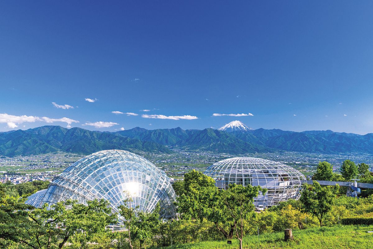 山梨県 笛吹川フルーツ公園