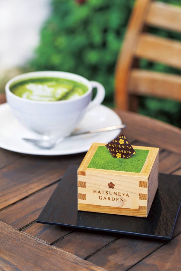 「抹茶のティラミス」850円/「河越抹茶ラテ」650円