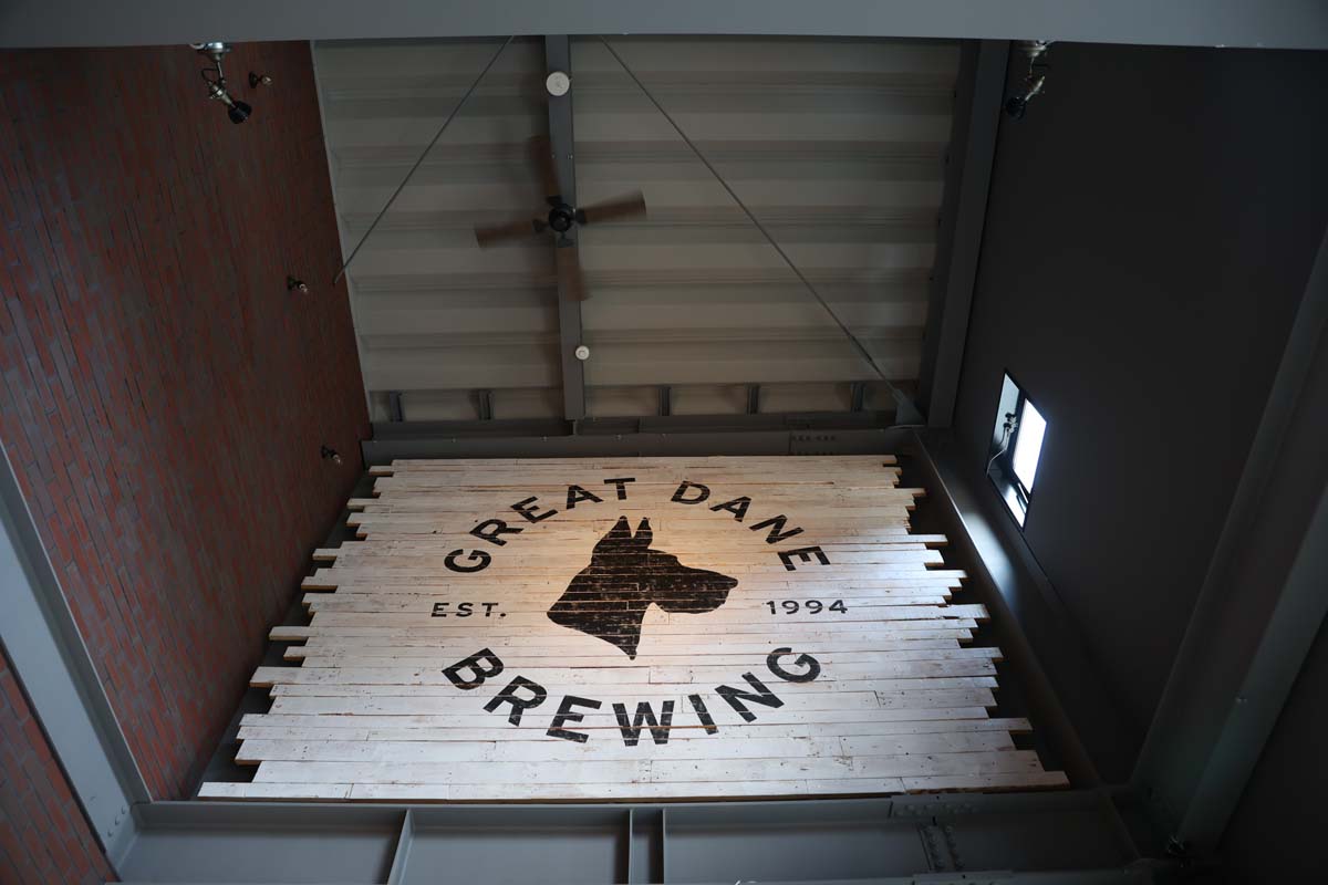 入口の吹き抜け