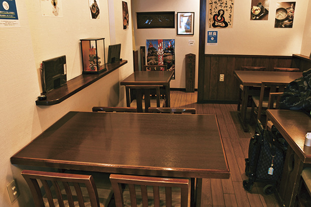 ほっとひと息つける空間