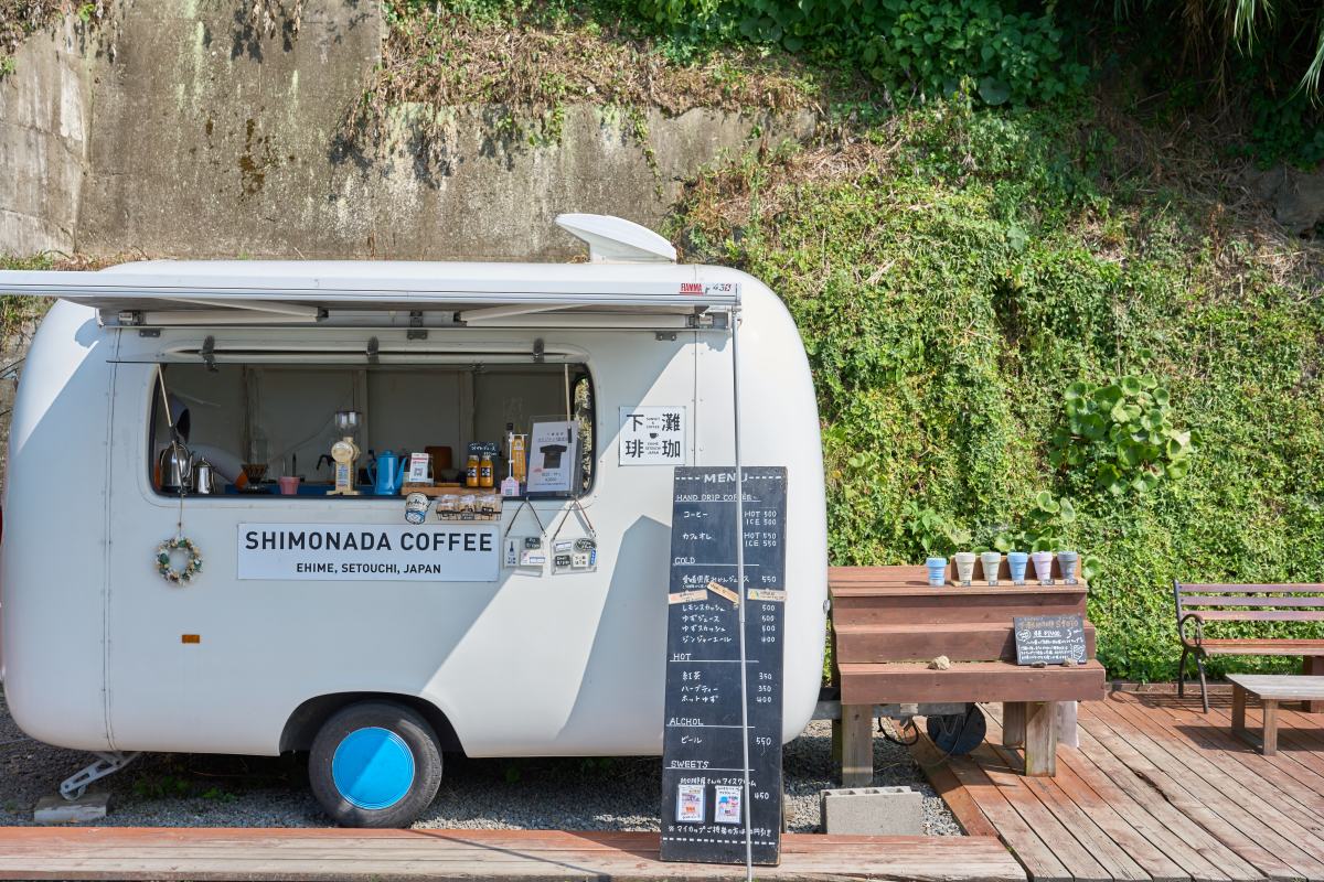 カフェスタンド「下灘珈琲」