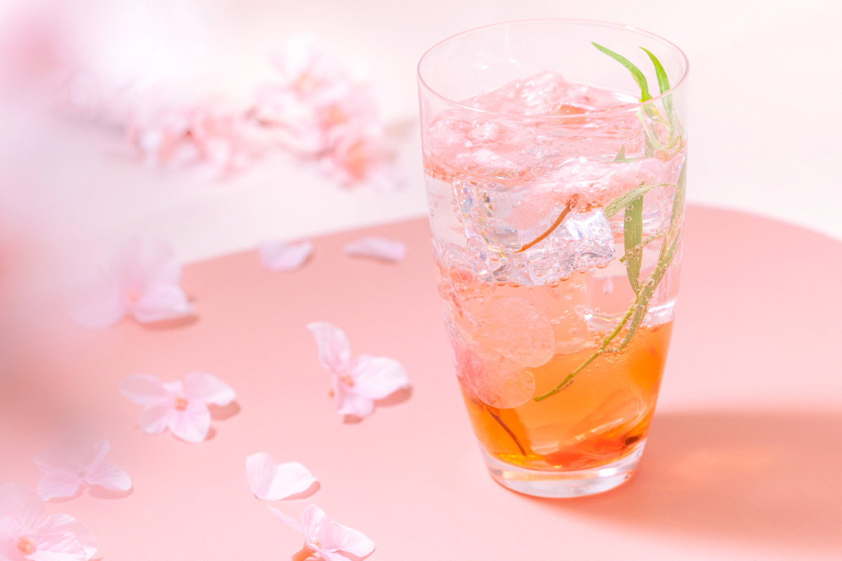 「桜ハイボール」