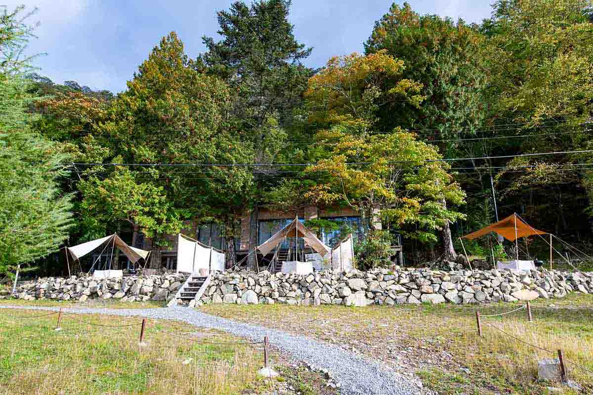 グランピングルームは3部屋