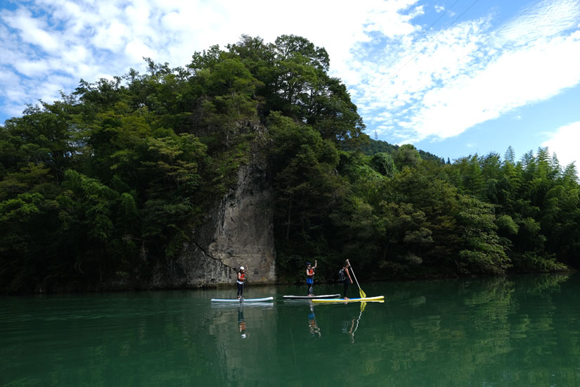 大自然を間近でのぞめる水上アクティビティを満喫できます