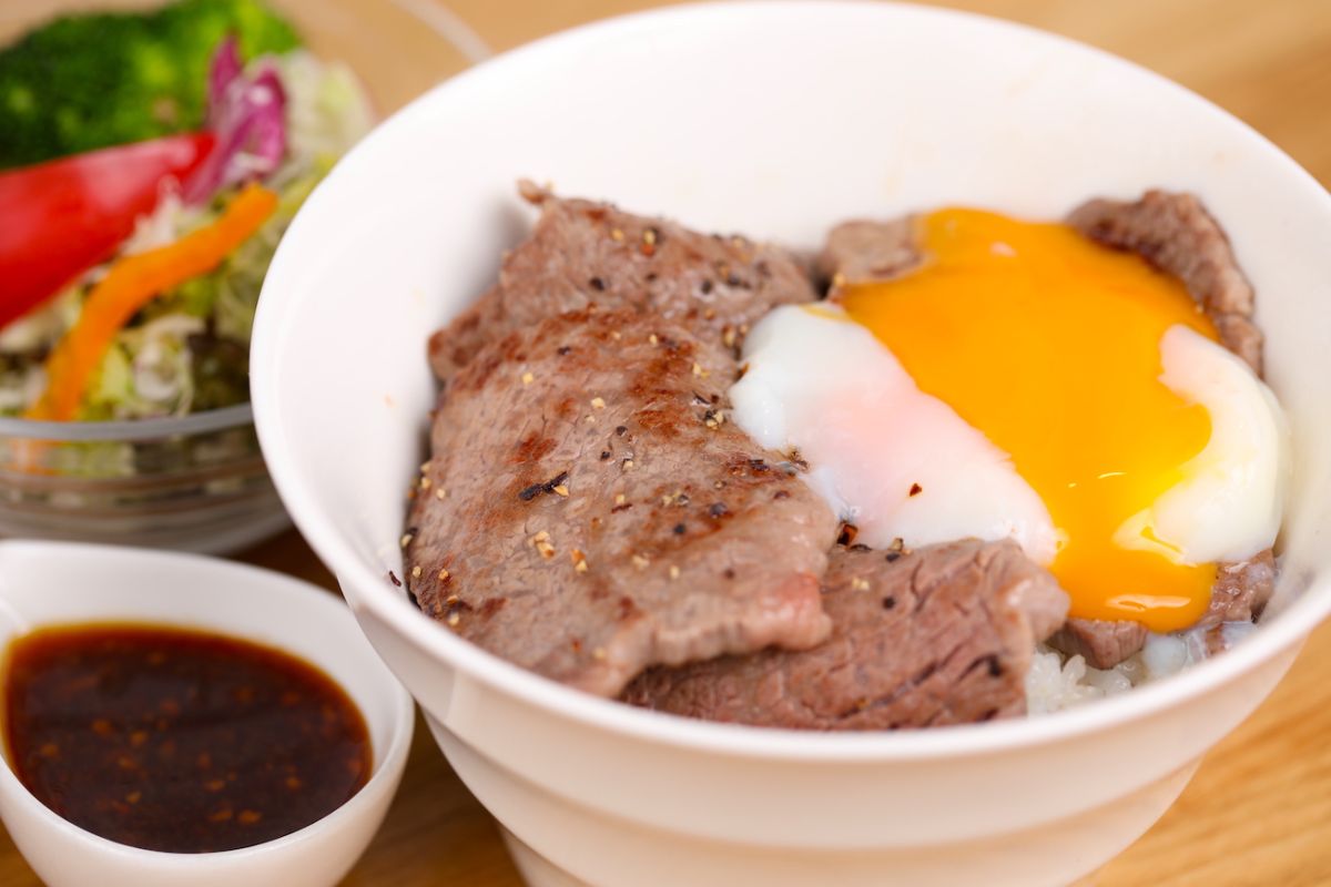 上州牛ロース丼1870円