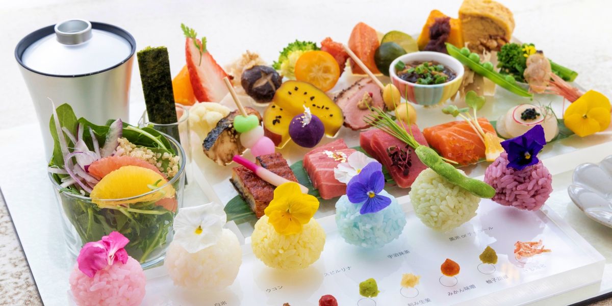 【福井県】「O-edo+」の彩り豊かな創作寿司で、心ときめくご褒美ランチ
