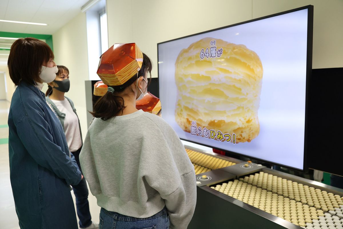 64層にもなっているパイの実が膨らむ秘密などもわかります