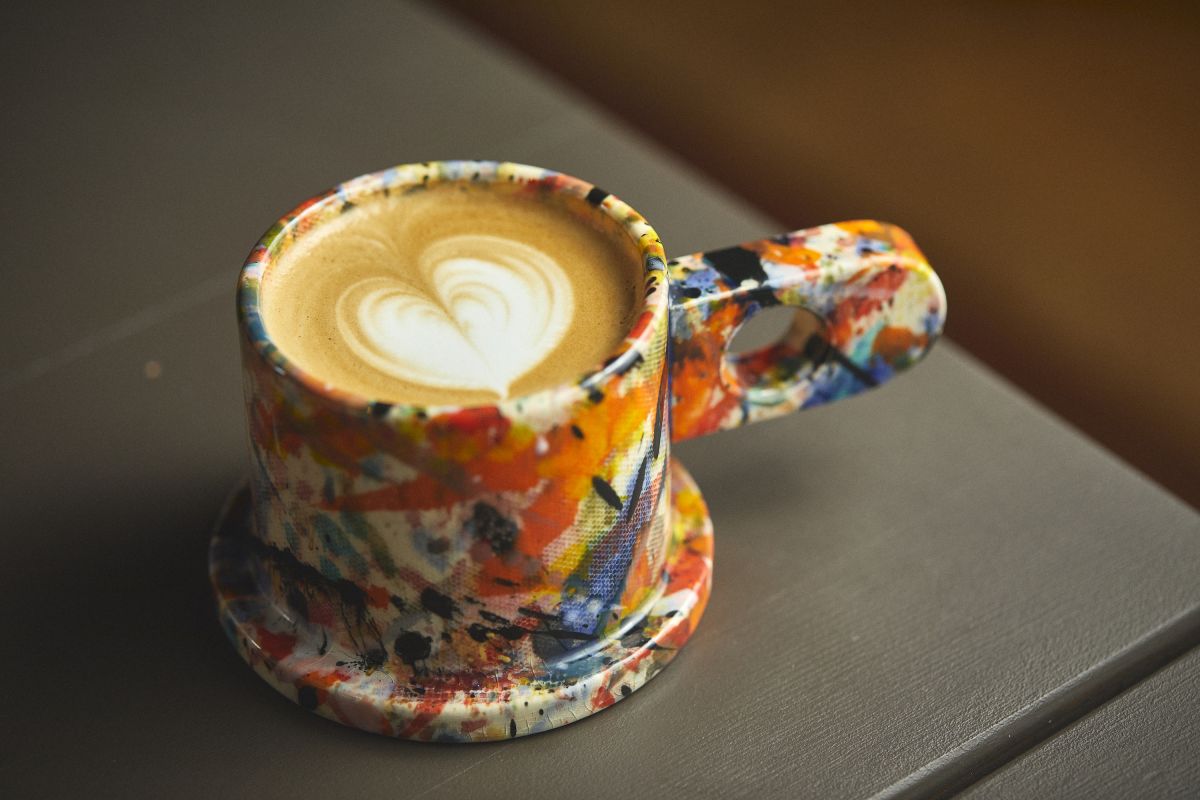 カフェラテ680円