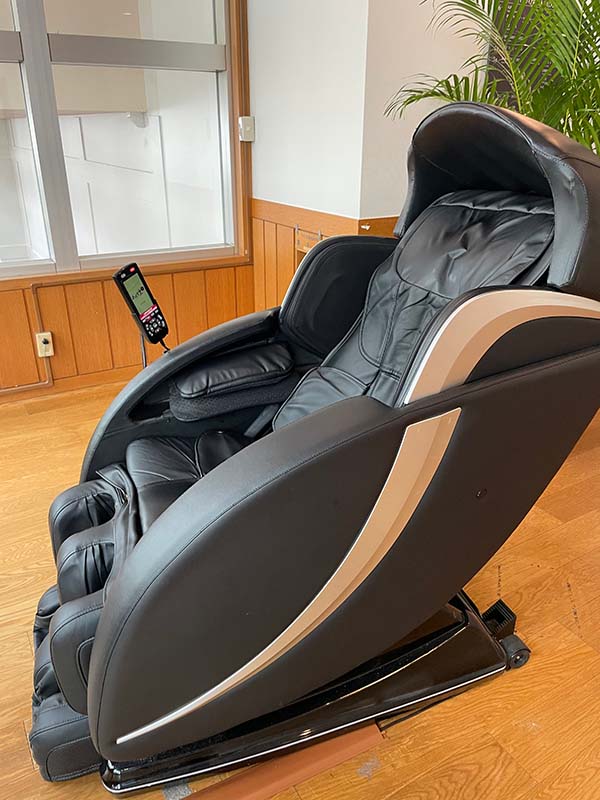 2階のマッサージチェア