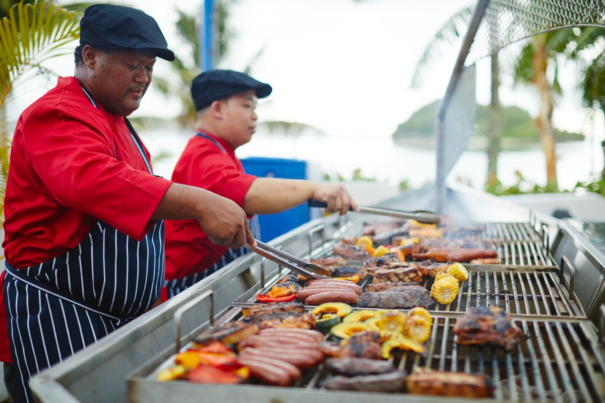 BBQメニューも楽しめます