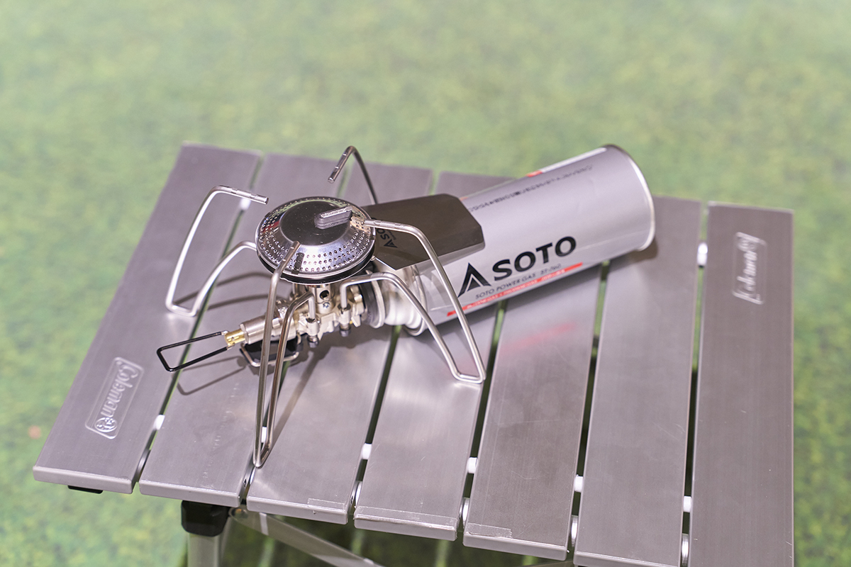 「SOTO」レギュレーターストーブ Range 9350円