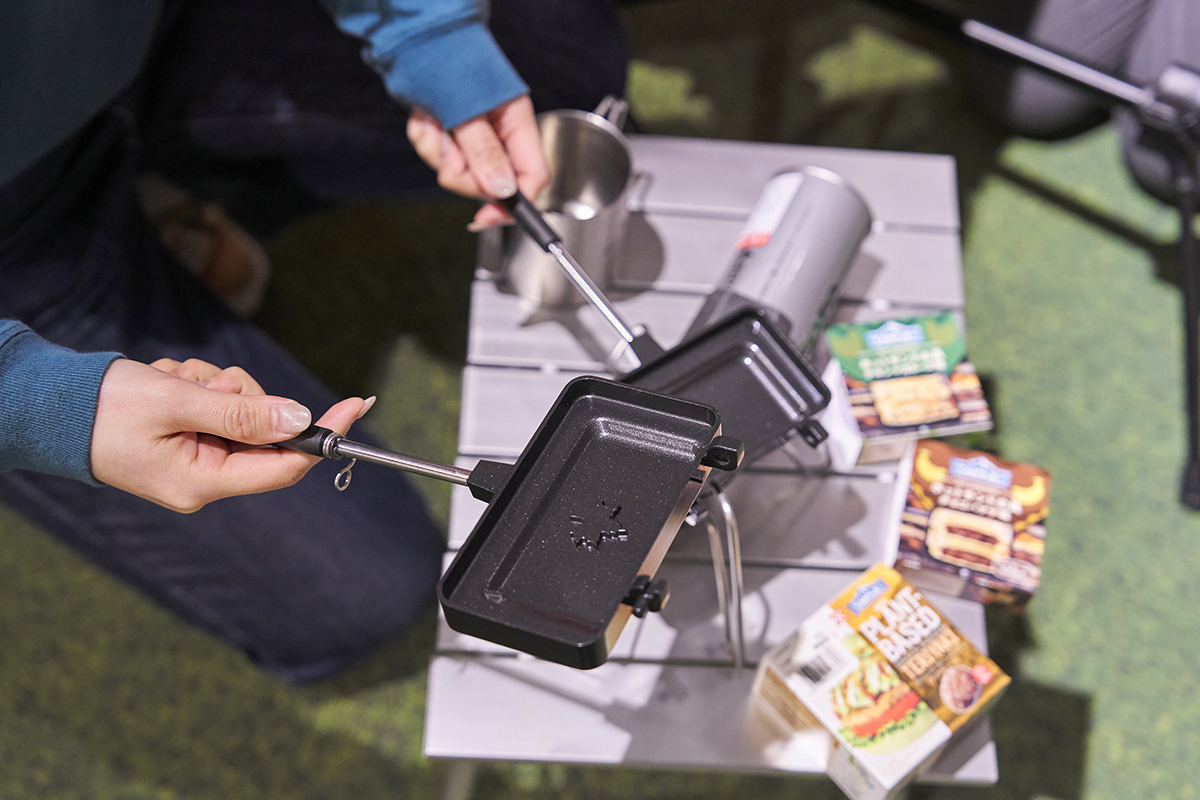 使わないときは半分に