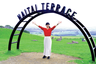 記念撮影にピッタリのスポットも