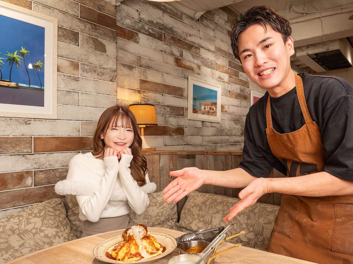 スタッフ代表の大町勇斗さんとパチリ♪