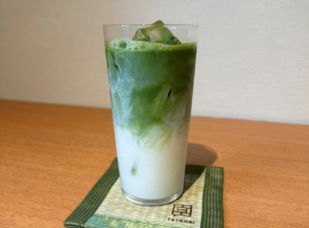 「特撰抹茶アイスラテ」800円