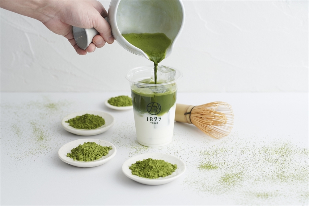 「濃茶ラテ(温/冷)」3~4gは600円、5gは650円、6gは700円