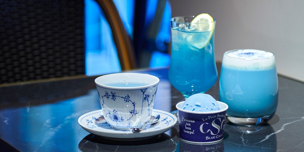 ブルーで彩られた空間はまるで異国のよう！“旅”がテーマの「CSG BLUE CAFE AOYAMA」で特別なひとときを