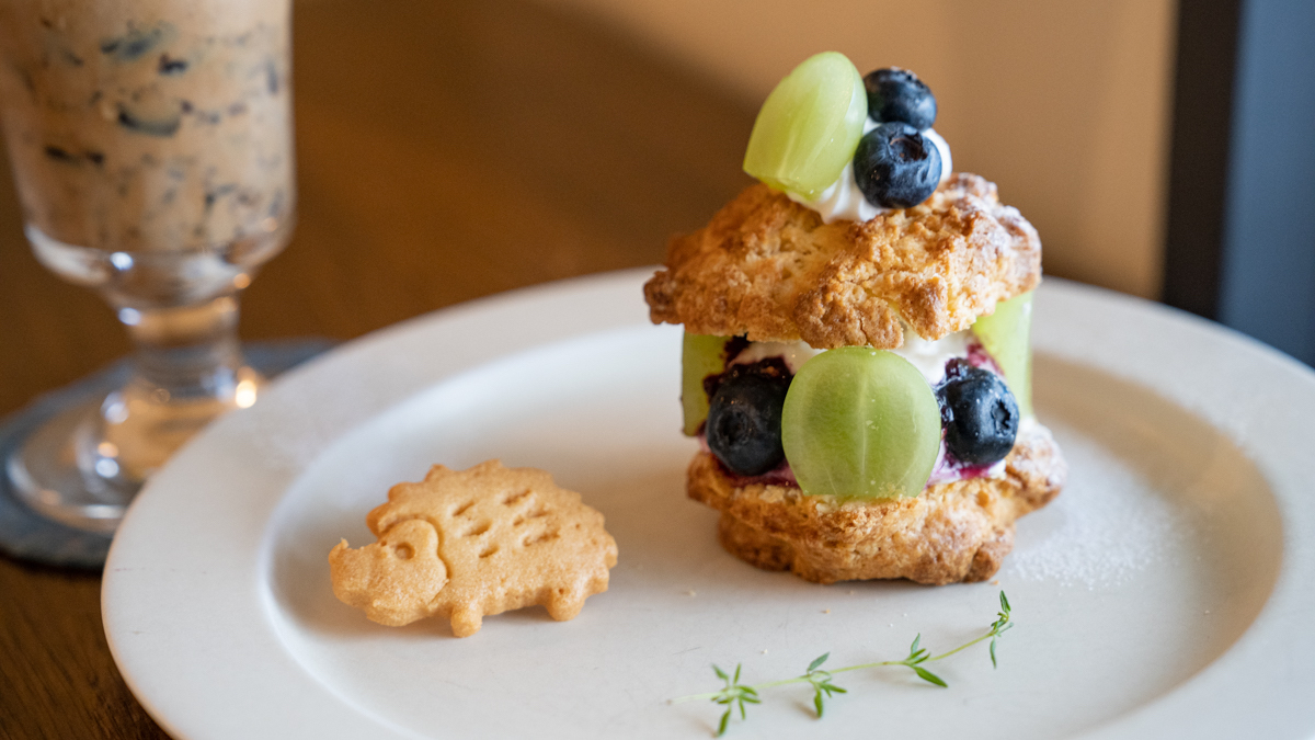 「スコーンサンド」700円 ※季節により違いあり