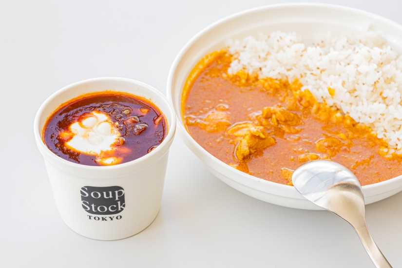 カレーとスープのセット1700円