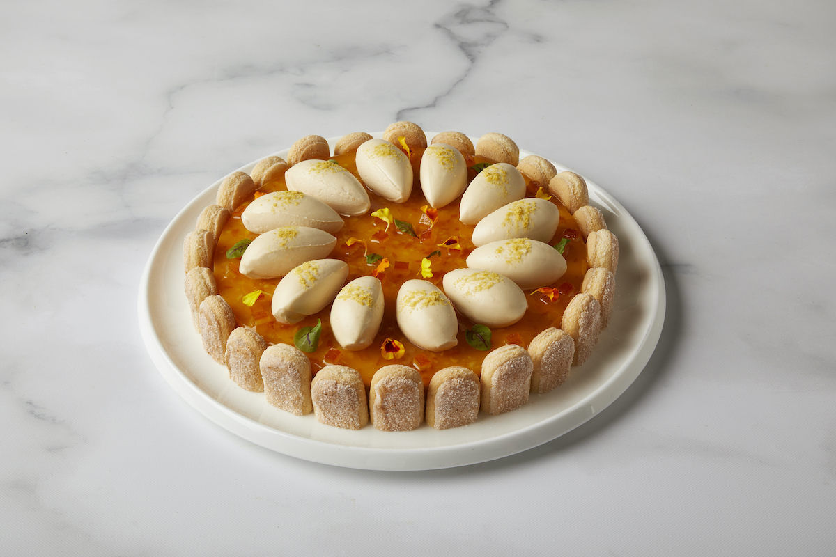 「シャルロットタルト オレンジ カモミール」1500円 ［販売期間］2024年6月9日（日）まで