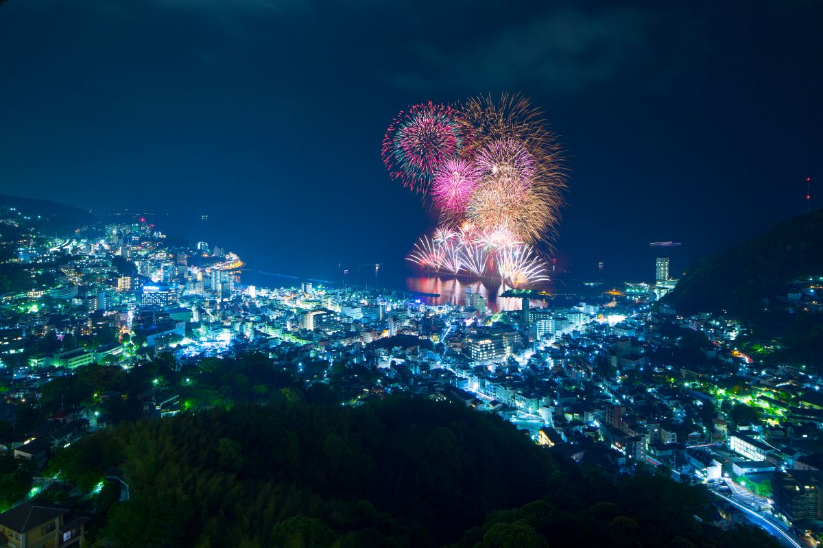 リゾナーレ熱海から見るあたみ花火大会