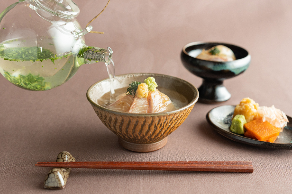 「朝のお茶漬け御膳」