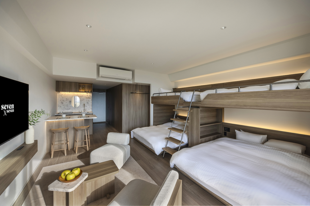 「スタンダードバンク」（1泊1部屋4万3000円〜／47.8㎡・定員6名）