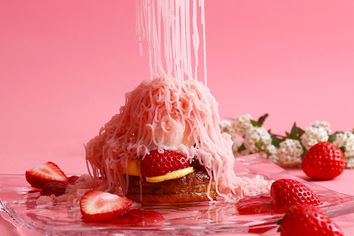 ストロベリーモンブラン(イメージ)