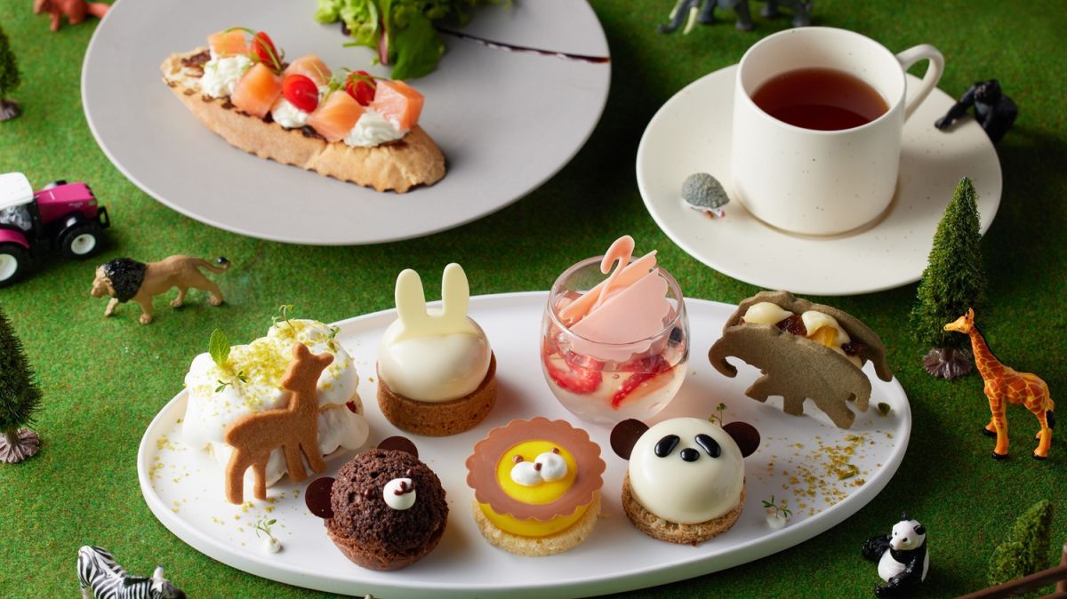 【ハイアット セントリック 銀座 東京】愛くるしい動物アフタヌーンティーが登場！「NAMIKI アニマル アフタヌーンティー」