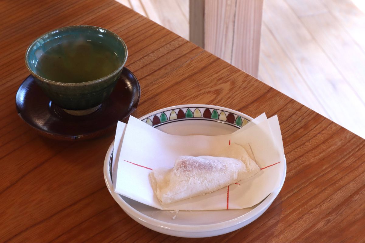 お茶とデザート