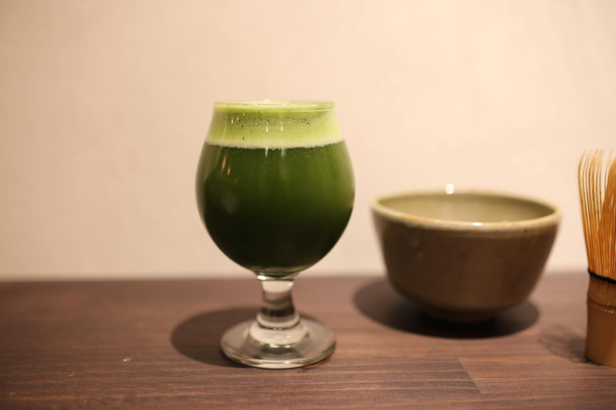抹茶ビール1100円