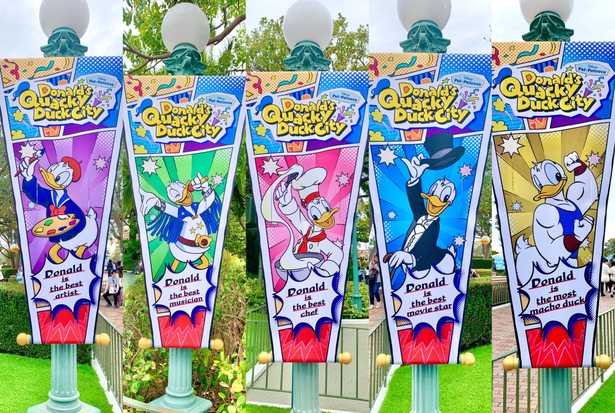 いろいろなドナルドがバナーになって登場！
