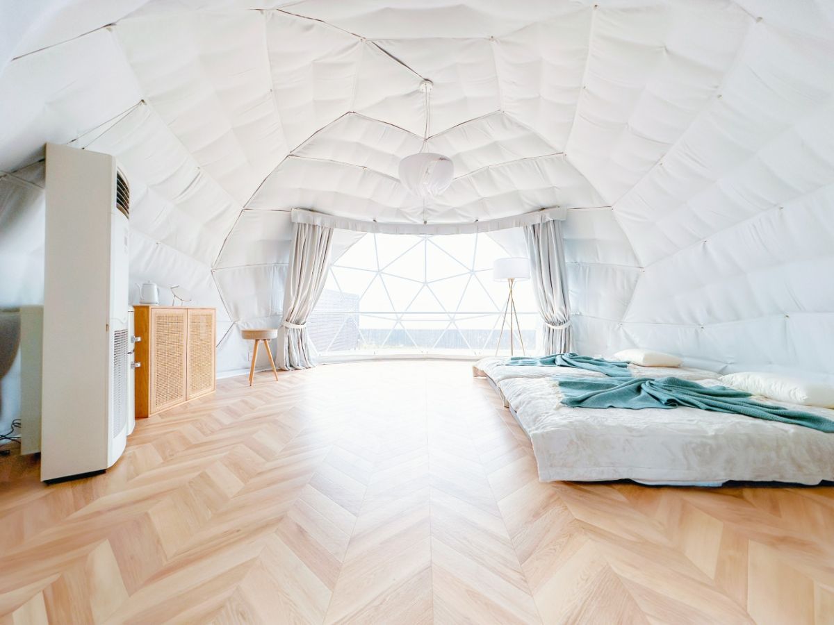 海沿いに設置されているため、瀬戸内海を一望できる