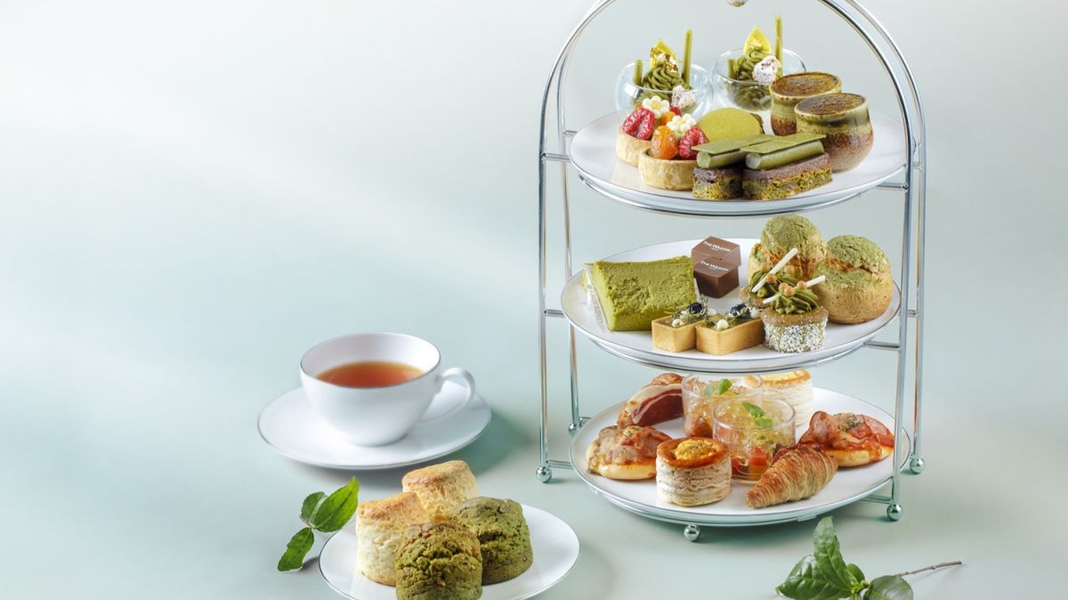 【ウェスティンホテル東京】香り高い抹茶の奥深さと柑橘系フルーツとの相性を楽しむ「抹茶アフタヌーンティー」