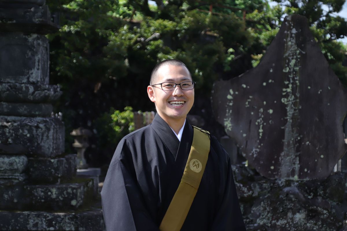 大久寺 副住職 小林さん