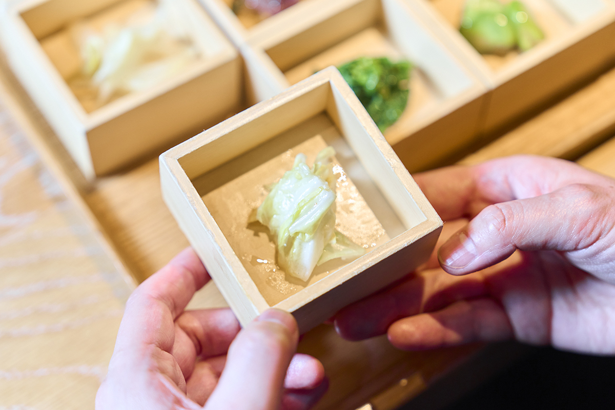 もう一つの「卯月季節野菜」は春キャベツ