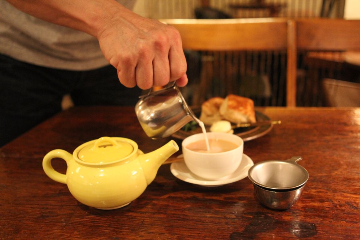 ミルクはこれでもかというくらい、たっぷりと注いでみよう