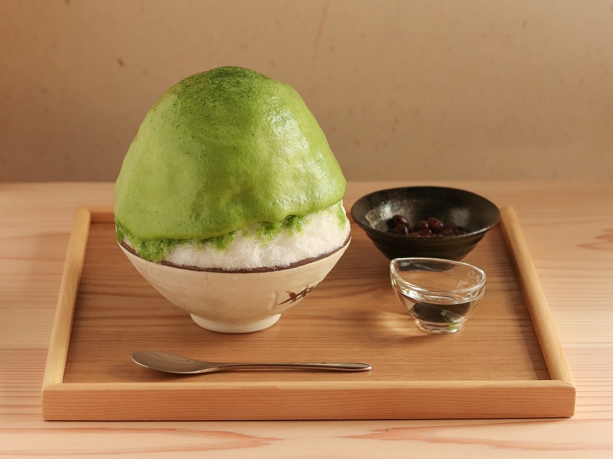 抹茶エスプーマかき氷／©️茶三楽