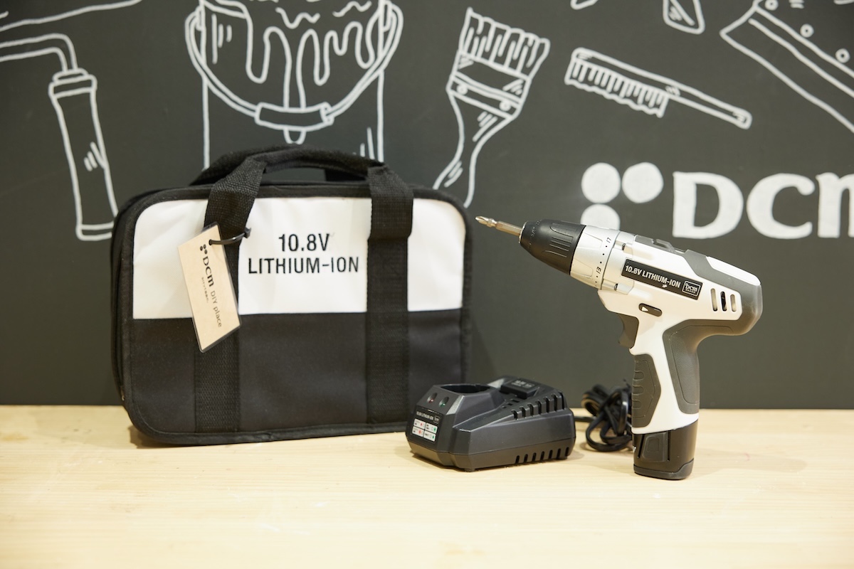 2泊3日でレンタルできる電動ドリルドライバー