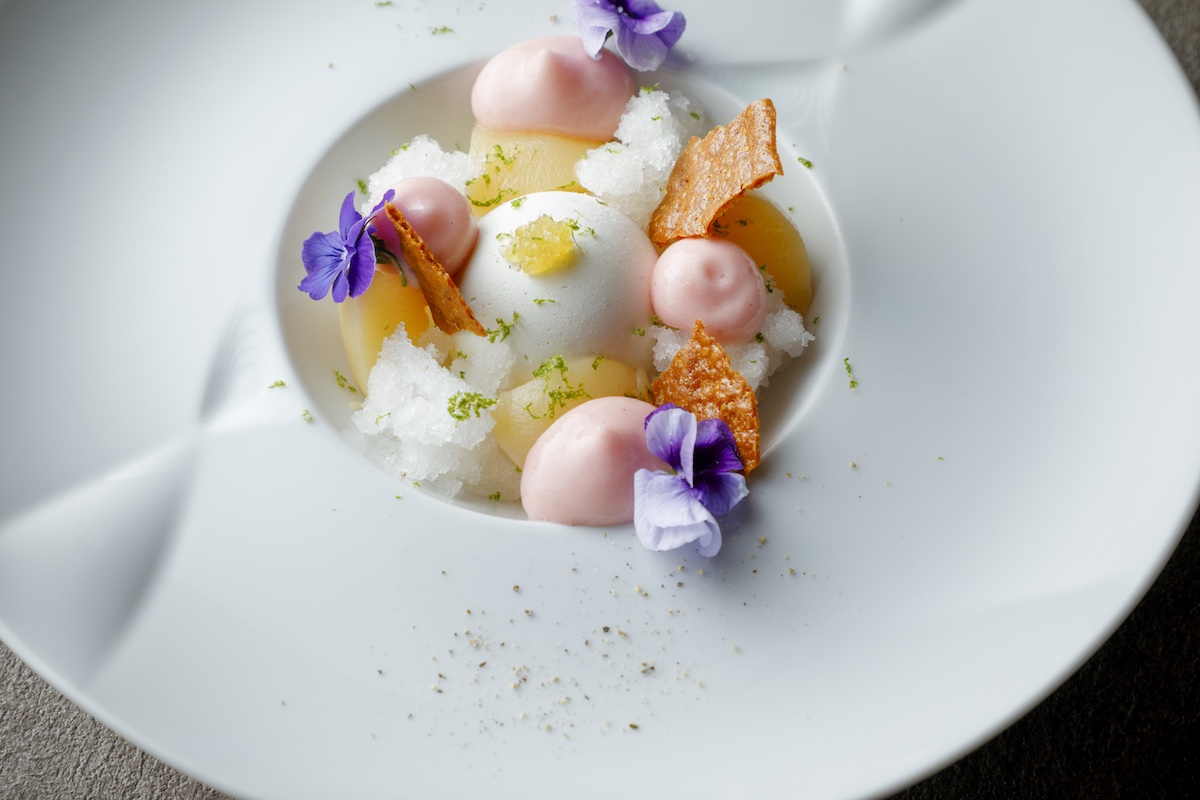 「白桃 生姜 トンカ豆」