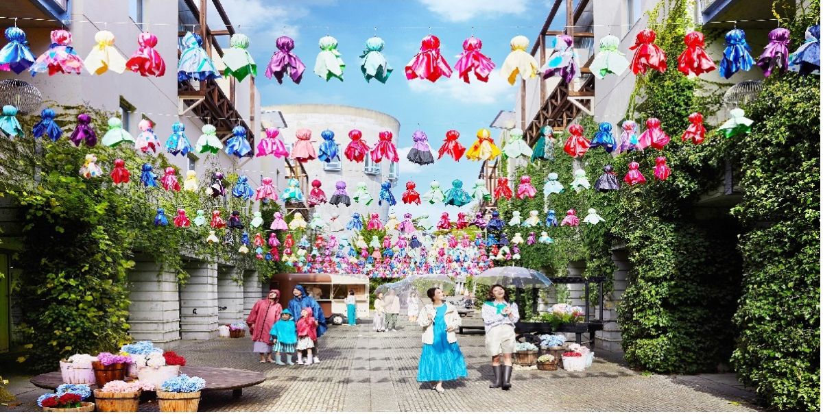 色とりどりのふれふれ坊主がフォトジェニック！ 「リゾナーレ八ヶ岳」の「八ヶ岳ふれふれスカイ2025」が5月31日からスタート