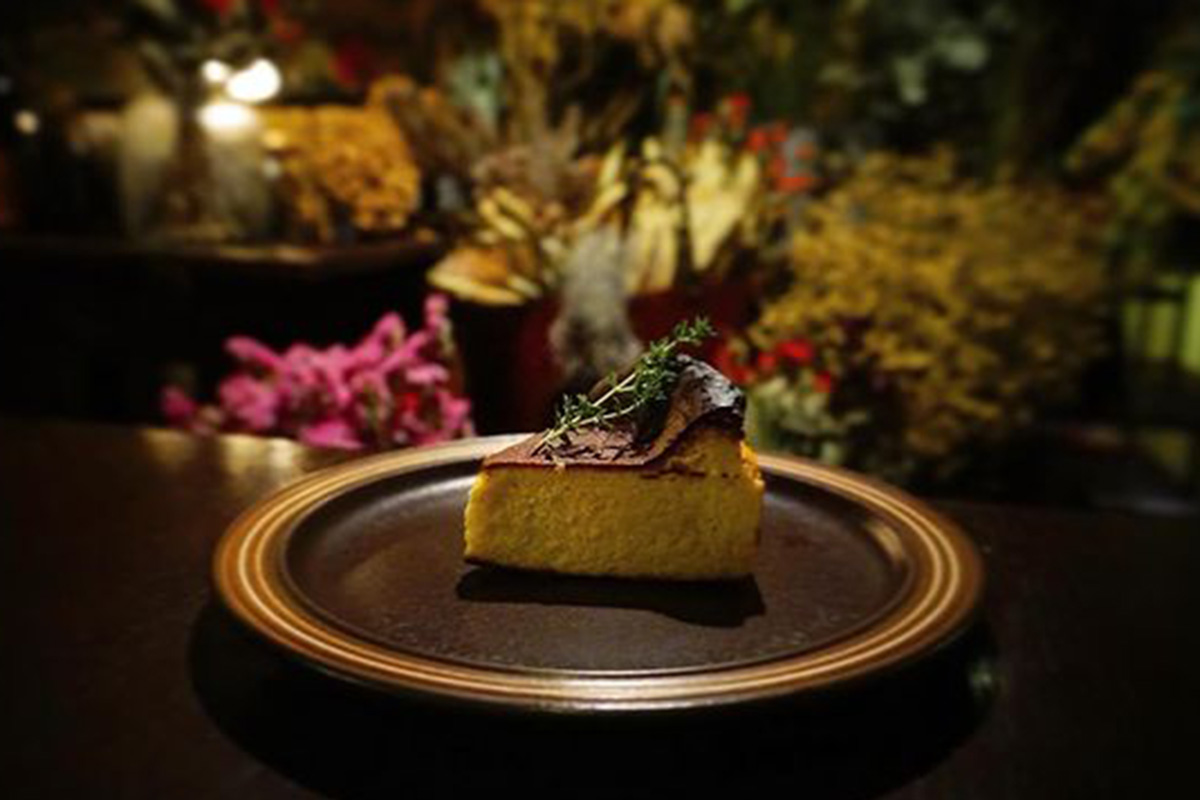 「バスクチーズケーキ」650円