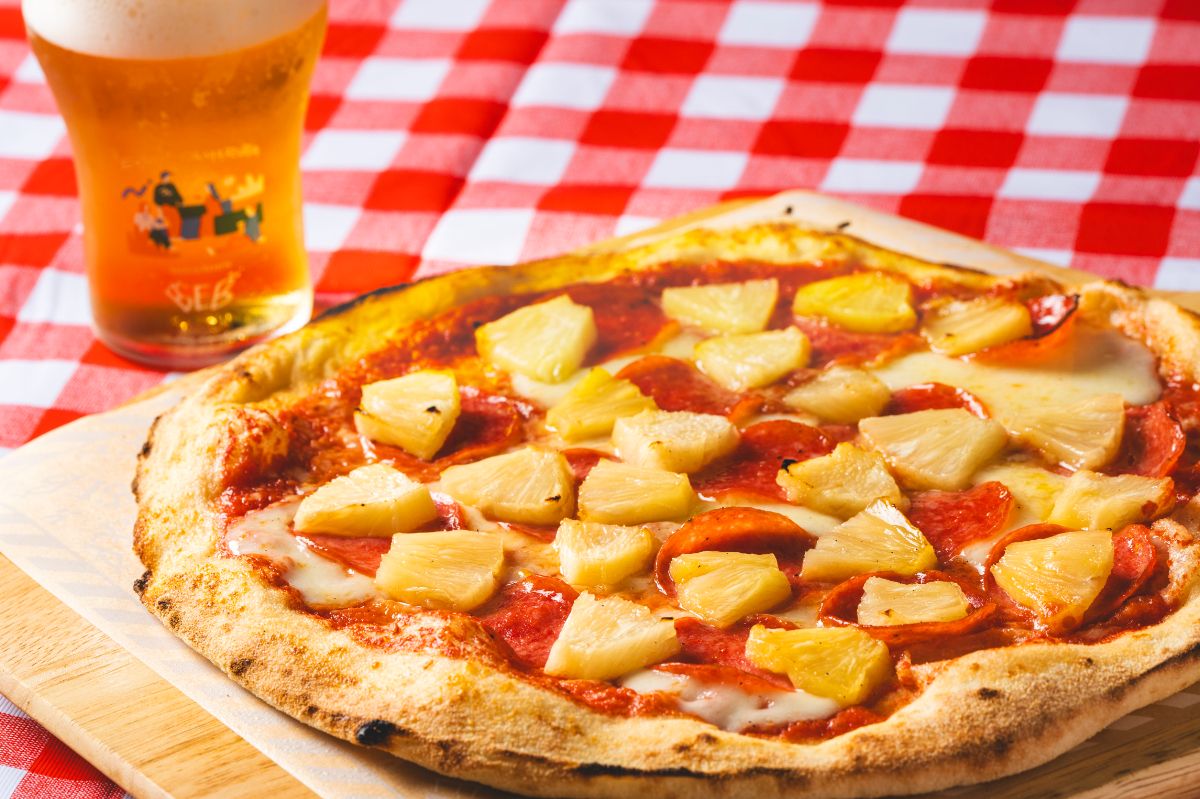 「トロピカルピッツァ」1500円