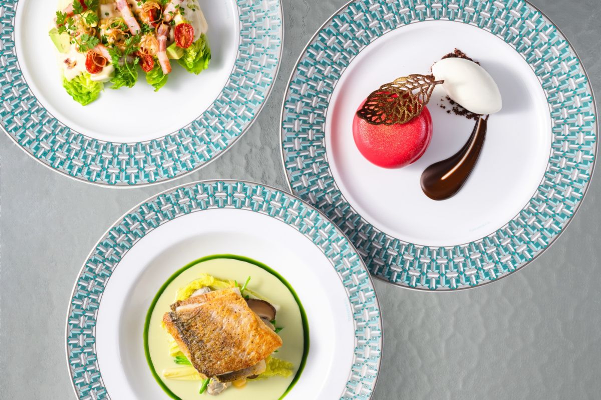 「二道式套餐NT＄1480〜」「三道式套餐NT＄1780〜」