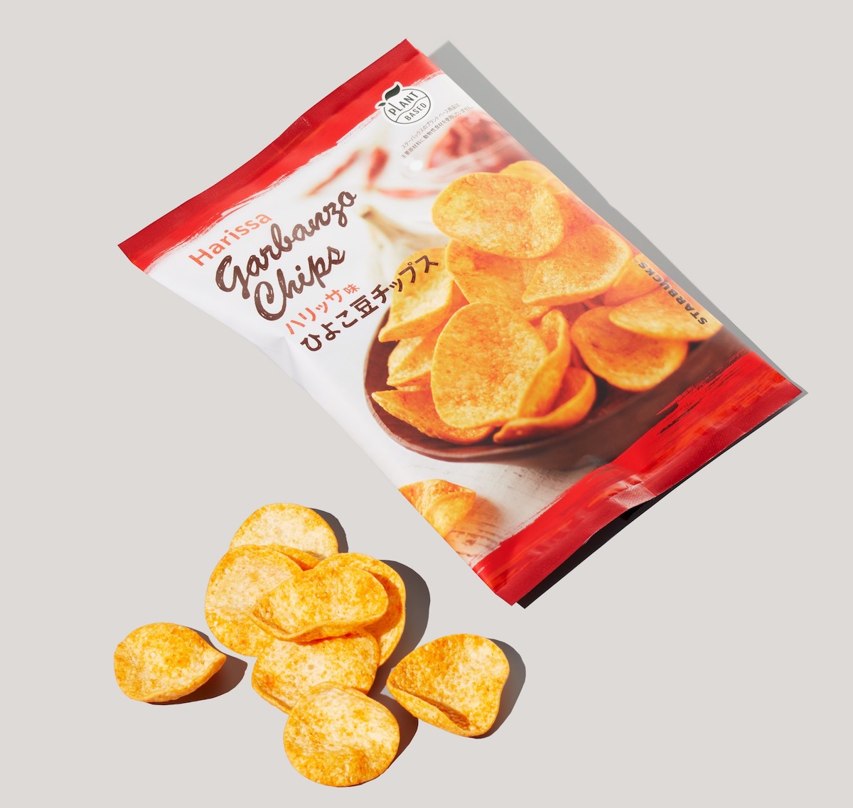 「ひよこ豆チップス ハリッサ味」220円