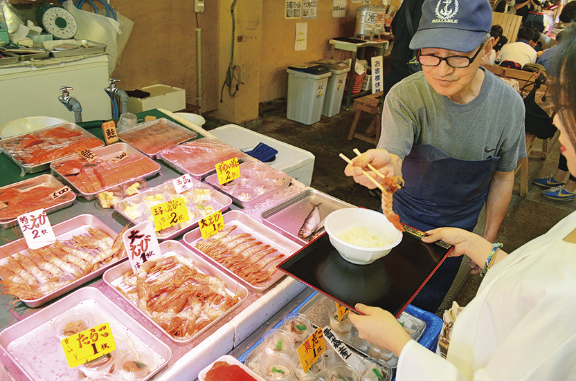 店の人におすすめの具を聞くのも楽しみの一つ