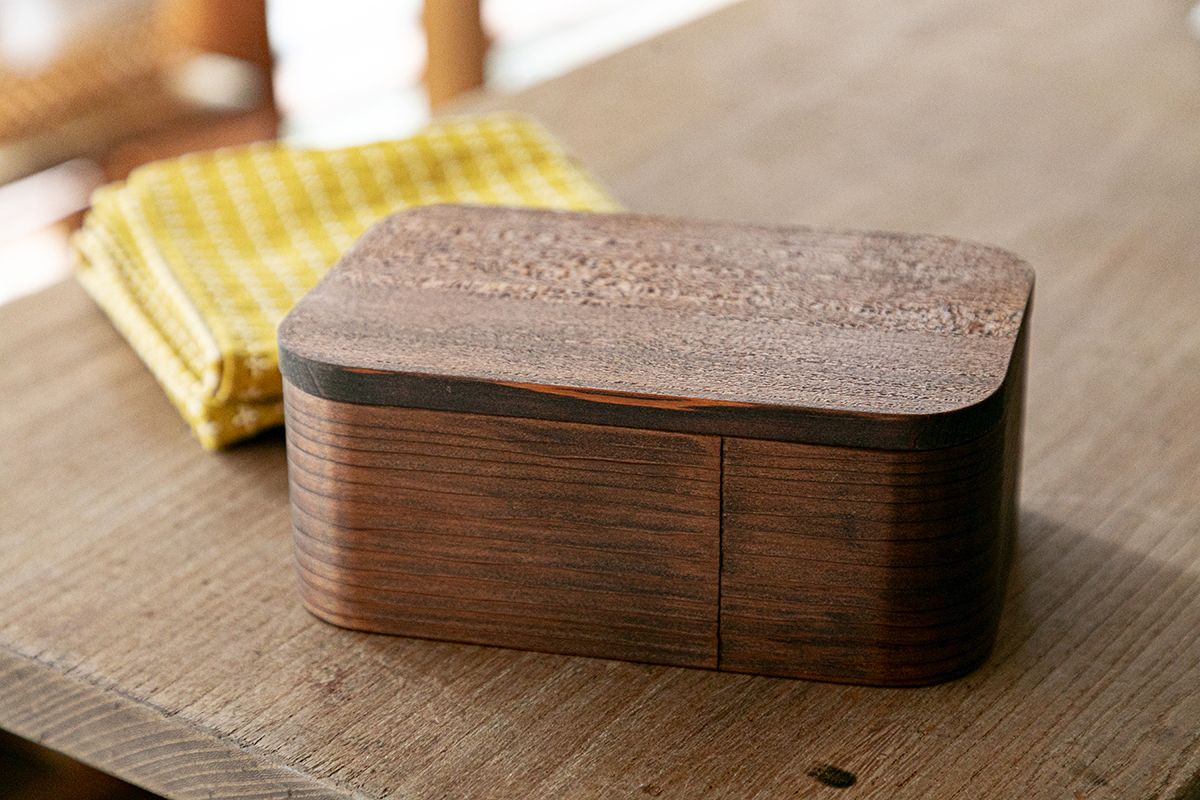 「杉の木クラフト 子供弁当箱 大」5500円