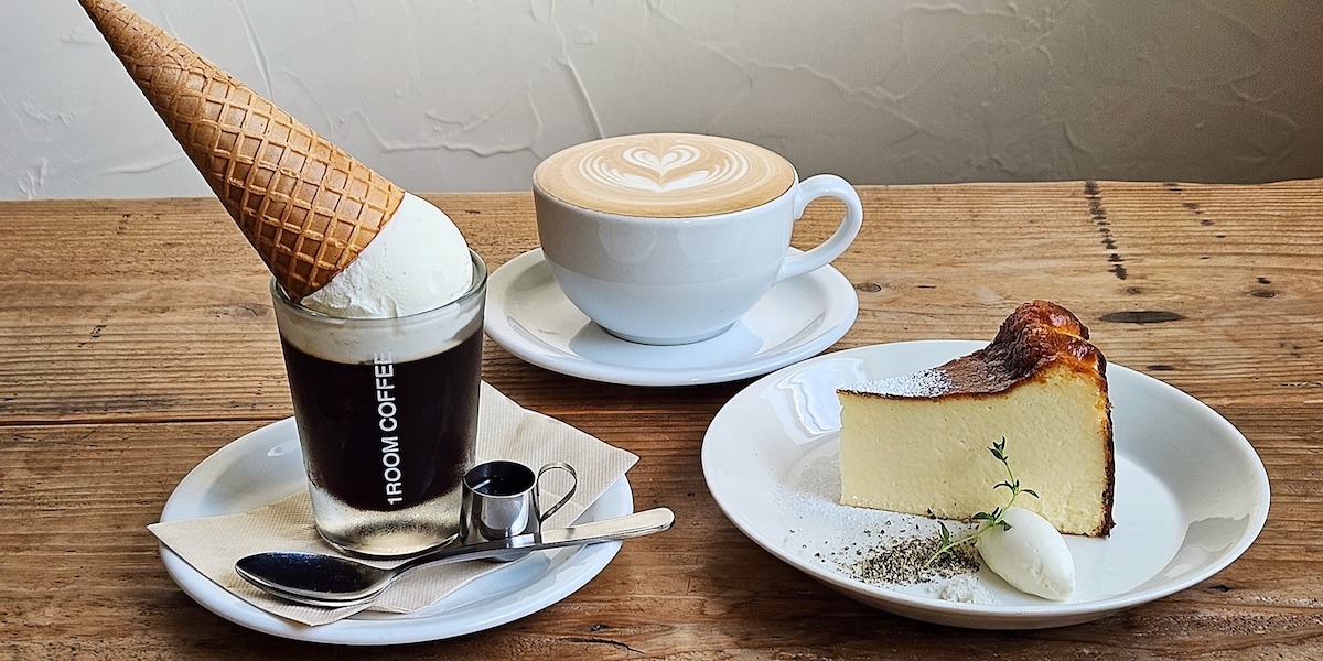 中板橋「1 ROOM COFFEE」のバスクチーズケーキとぜいたくなクロックマダム【ミスター黒猫の東京スイーツトレンドVol.86】
