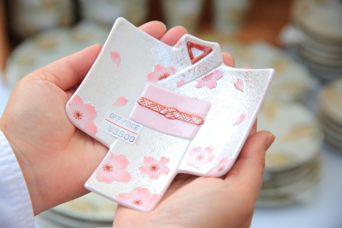 着物銘々皿は約２割引きに