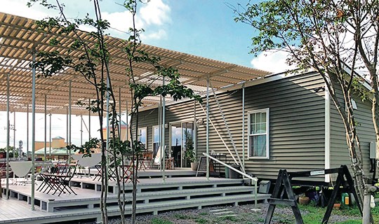 はなぶさ有機農園 カフェ